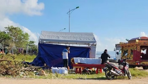 Đã tìm thấy 4 thi thể thuyền viên trong vụ tàu cá bị chìm khi neo đậu ở cửa Gianh