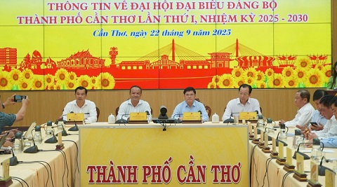 Đại hội đại biểu Đảng bộ thành phố Cần Thơ diễn ra từ ngày 26-28/9