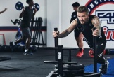 David Beckham đam mê tập thể dục và ăn uống lành mạnh