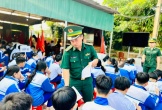 Bộ đội Biên phòng tuyên truyền phòng chống ma túy cho học sinh