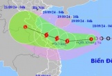 Bão số 4 hướng vào khu vực Quảng Bình - Đà Nẵng, di chuyển phức tạp, miền Trung mưa to đến 500 mm