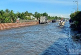 Cần Thơ ứng phó triều cường, Quốc lộ 1 ngập cục bộ