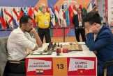 Lê Quang Liêm lập kỳ tích vào vòng 5 World Cup cờ vua