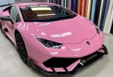 Lamborghini Huracan LP610-4 'màu hường' nữ tính của biker Sài thành