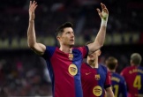 Lewandowski tỏa sáng, Barca vươn lên chiếm ngôi đầu La Liga 2024/25