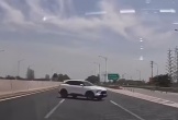 Xử phạt 1 phụ nữ lái ô tô đi ngược chiều trên cao tốc Hà Nội - Hải Phòng