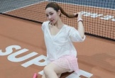 Quỳnh Kool khoe vẻ đẹp ngọt ngào trên sân pickleball