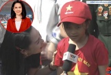 Nữ BTV có pha xử lý cực tinh tế khi phỏng vấn em bé trên sóng trực tiếp sau lễ diễu binh, diễu hành 30/4