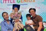 Đàm Thu Trang - Cường Đô la đi dự lễ bế giảng mẫu giáo của ái nữ ở trường quốc tế, nhìn là thấy chuẩn 