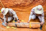 Phát hiện bom 'khủng' khi thi công nhà ga ở sân bay Đồng Hới