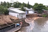 Cần Thơ ghi nhận nhiều điểm sạt lở bờ sông