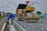 Nỗ lực thi công đảm bảo tiến độ cao tốc Châu Đốc - Cần Thơ - Sóc Trăng trong mùa mưa