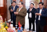 Chủ tịch Quốc hội Trần Thanh Mẫn dâng hương tưởng nhớ cố Tổng Bí thư Nguyễn Phú Trọng