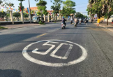 Những vòng tròn '50' bất ngờ xuất hiện trên đường ở Cần Thơ