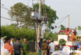 Phát hiện thi thể nam sinh lớp 8 trên cột điện