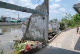 Cần Thơ khẩn cấp ứng phó sạt lở, nhiều hộ dân bị đe dọa