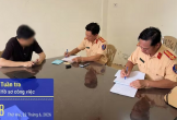 Dán băng keo sửa biển số để trốn phạt nguội, tài xế bị xử lý