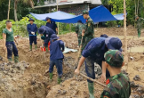 Cần Thơ quy tập thêm một hài cốt liệt sĩ sau 5 ngày khai quật