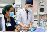Bệnh viện ở Cần Thơ điều trị thành công ca sinh non nặng 800 gram