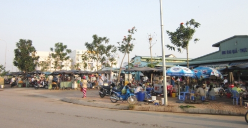 chợ tạm Phong Điền