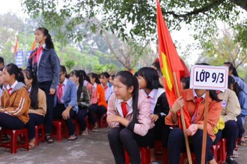  học sinh trường THCS Nguyễn Duy Hiệu