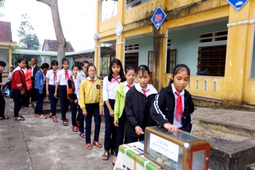  học sinh trường THCS Nguyễn Duy Hiệu