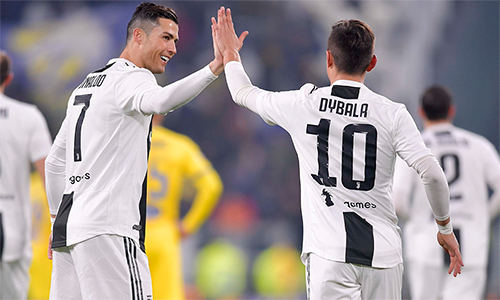  Dybala và Ronaldo